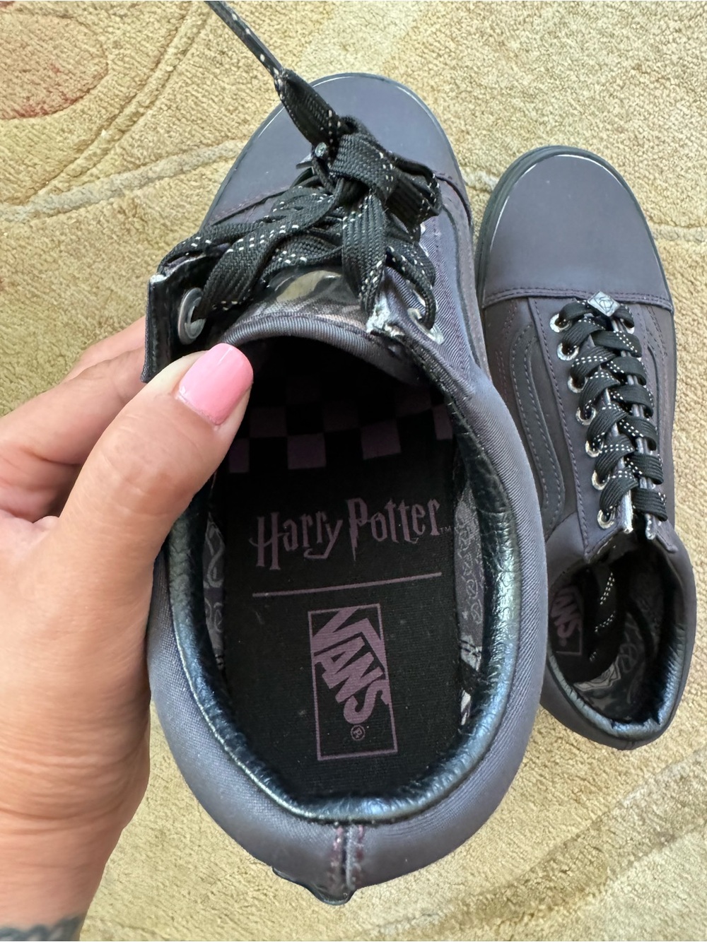 Vans Old Skool unisex Vans x Harry Potter. Dark purple, brand new - Picture 4 of 5